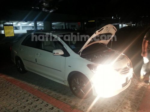 kereta tak boleh start