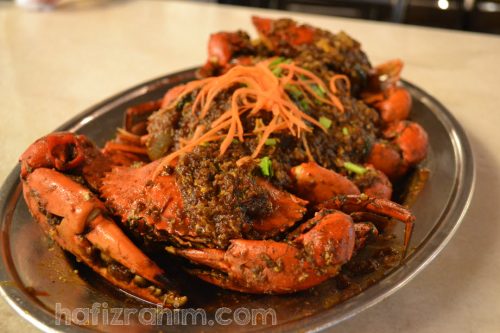 Senibong-Ketam masak pedas