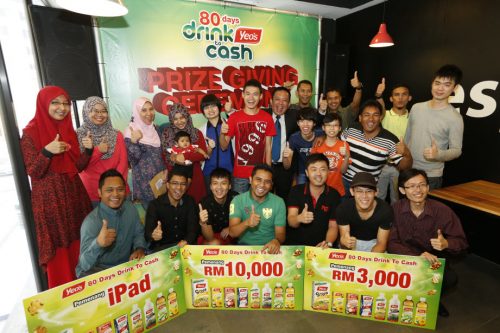 Pemenang Yeo’s 80 Days Drink To Cash