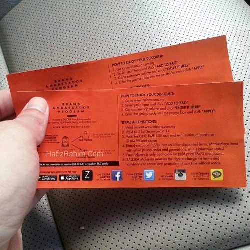 Voucher kod diskaun Zalora