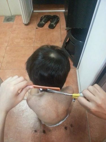 Potong rambut anak
