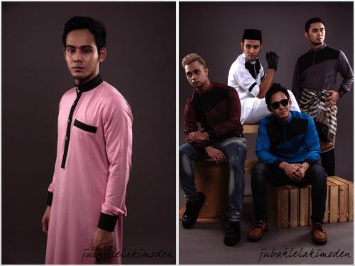 Jubah Lelaki Moden_Model Lelaki