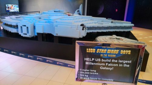 Biggest Millenium Falcon in the World