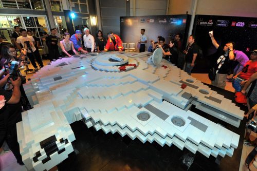Largest LEGO Millenium Falcon
