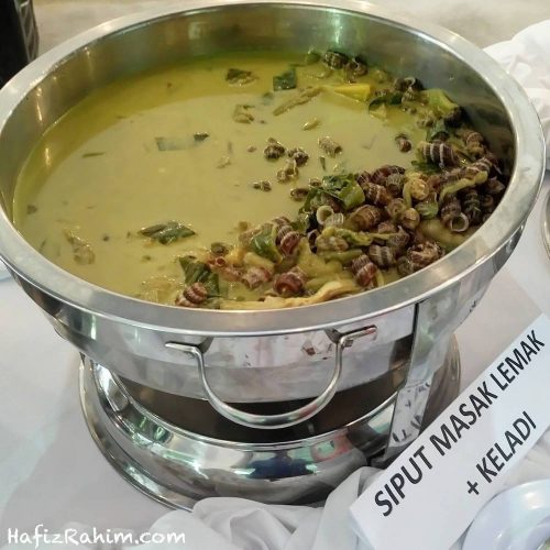 Siput Masak Lemak dan Keladi 9Kedondong