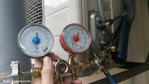 Pump Down Split Unit Aircond