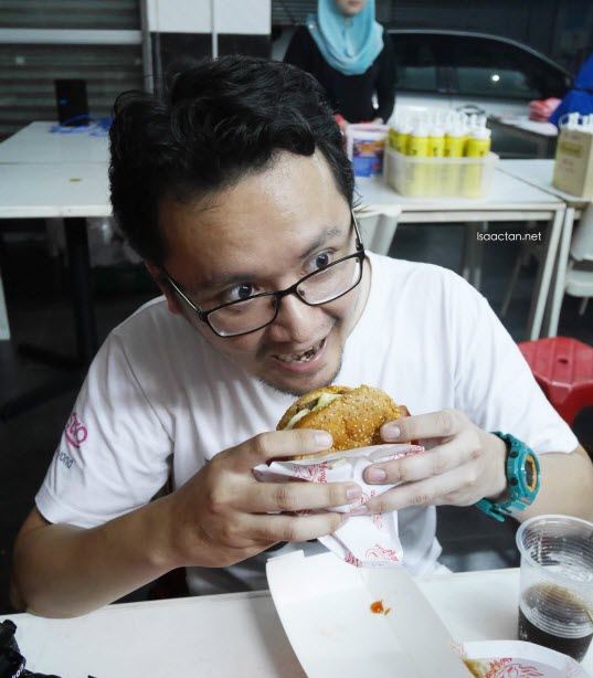 Hafiz Rahim Burger Bakar RM5