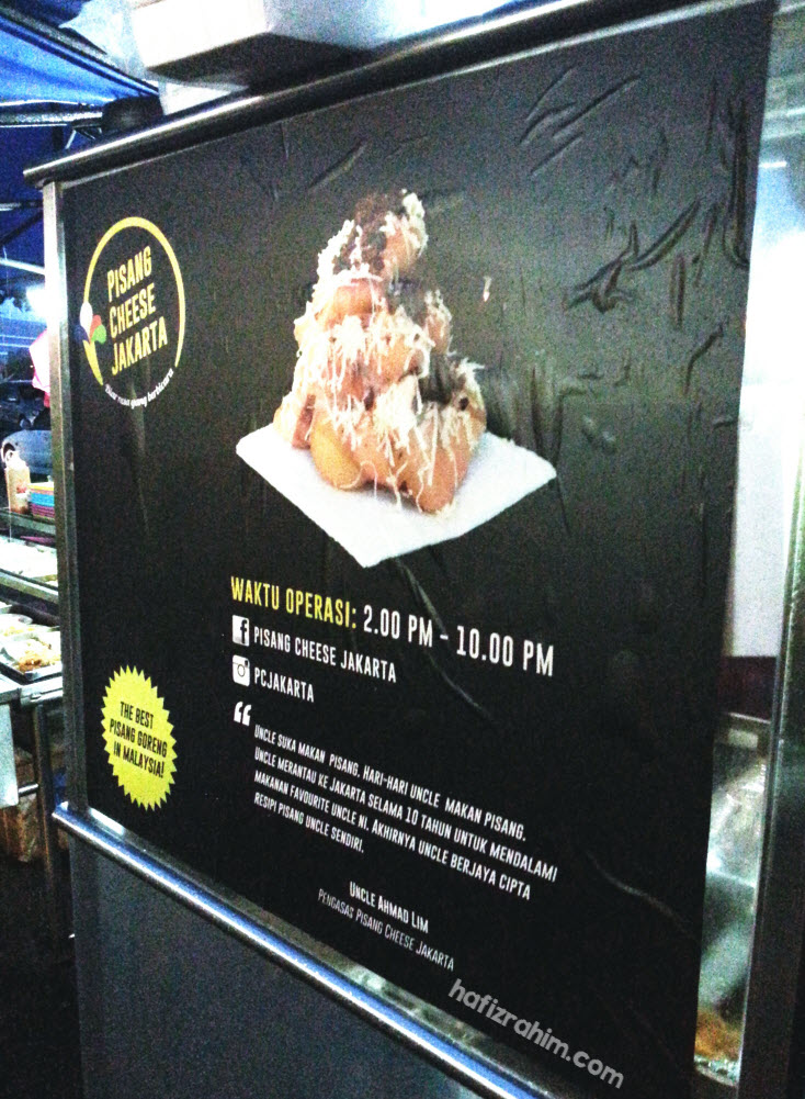 Pisang Cheese Bangi