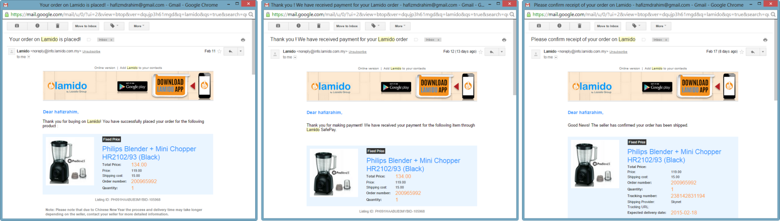 Beli Barang Di Lamido.com.my