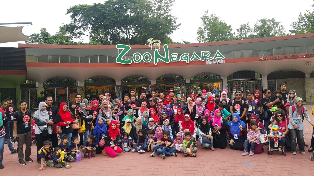 Bloggers Day Zoo Negara Kelab Blogger Ben Ashaari