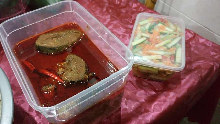 Lauk nasi dagang terengganu